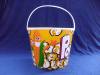 plastic popcorn cup with handle