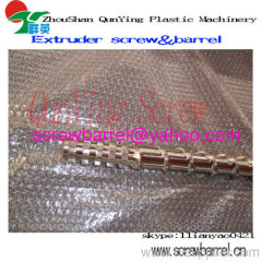 bimetallic screw of extruder