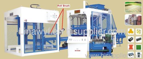 Full-automatic concrete brick machine