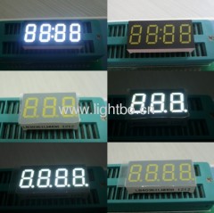 Ultra Bright White 9.2mm (0.36 inch) 7 segment led display