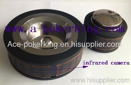 HOT!!!Ashtray Hidden infrared Lens/marked cards/ cards marked/ cards mark/hidden camera/contact lens