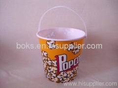 plastic popcorn cup with handle