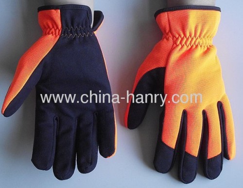 Fluorescent protective gloves & safety gloves