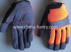 Fluorescent protective gloves & safety gloves