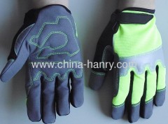 Fluorescent protective gloves & safety gloves 004