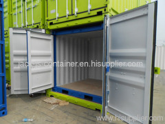 10ft + 8ft dry cargo container