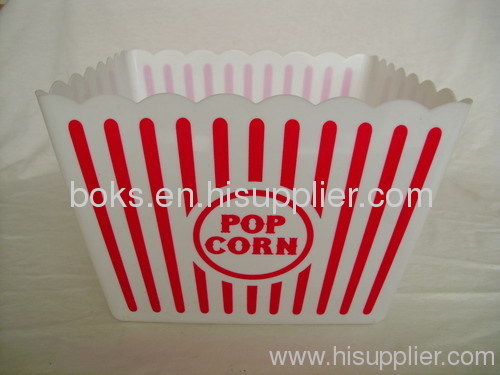 disposable plastic popcorn bowl