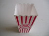 square plastic popcorn bowl container