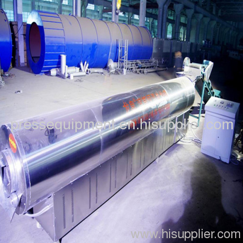 full stainless containuous seeds roasting equipment
