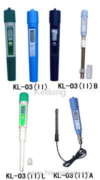 KL-03(II) Waterproof Pen-type pH Meter