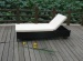 Wicker outdoor leisure chaise lounge sets