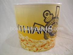 big plastic popcorn cup containers