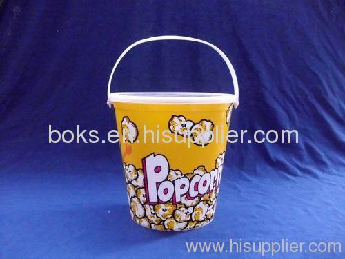 plastic popcorn cup with handles