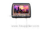 9 Inch TFT LCD DC12V Dual IR PAL, NTSC Vehicle Car Headrest Monitors With AV In And Earphone Jack