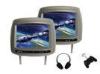 8 Inch HD LED SD USB MP5 FM DC12V Games Joysticks IR Car Headrest Monitor With English OSD Menu
