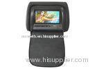 Dual IR SD USB MP5 English OSD 7 Inch LCD Vehicle Car Headrest Monitors With Two Way AV Input
