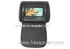 Dual IR SD USB MP5 English OSD 7 Inch LCD Vehicle Car Headrest Monitors With Two Way AV Input