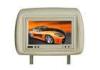 7 Inch TFT LCD Dual IR Two Way AV Input Multi - Language Car Headrest Monitors With English OSD Menu