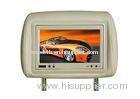 7 Inch TFT LCD Dual IR Two Way AV Input Multi - Language Car Headrest Monitors With English OSD Menu