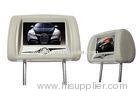 PAL, NTSC Two Way AV Input DC12V 7 Inch HD LED Car Headrest Monitors With 16:9 Wide View Angle