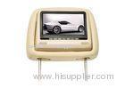 7" HD LED PAL / NTSC High Resolution Taxi Advertising Car Headrest Monitors With Innolux Digital Pan