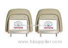 PAL / NTSC RCA English OSD Multi - Language 7 Inch Special HD Headrest Monitor For Toyota Corolla