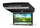 Black 9" HD LED PAL, NTSC Anti - shock Multi - Language High Resolution Car Flip Down DVD Player