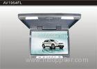 19 Inch Dual IR Super Slim Bus HD LED Overhead Car TV Monitor / Flip Down Monitor With DVD Player