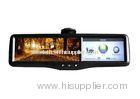 4.3" TFT Touch Screen GPS Bluetooth DVR 1080P 2 Cameras Day Night Rearview Mirror With Antenna