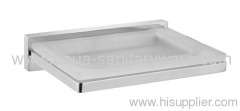 Square Brass Soap Dish Holder of Bathroom Cabinet