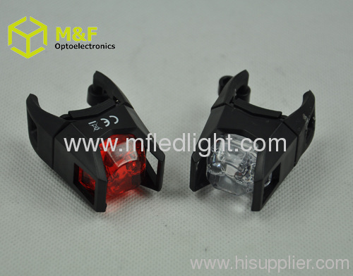 Plastic 2LED bicycle light ningbo