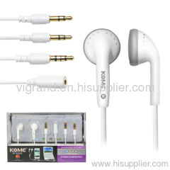 FOR iPhone Stereo Earphone (KOMC) IP3000