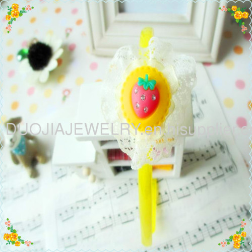 2012 Korean fashion hair accessories,resin hairband 