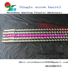 Tungsten carbide coated screw barrel