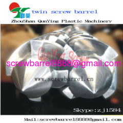 Extrusion bimetallic screw barrel
