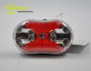 Plastic 9 red LED bike light