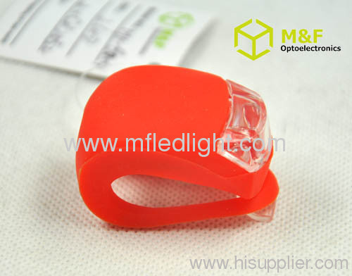 Silicone multi color led warning light for promotion