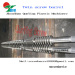 Conical bimetallic twin screw & barrel