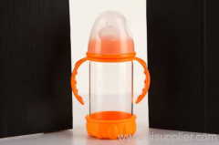 glass feeding bottle with wide mouth