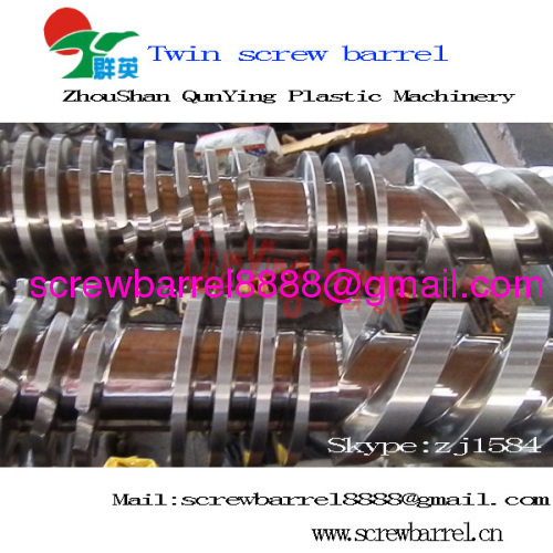 bimetallic conical twin screw