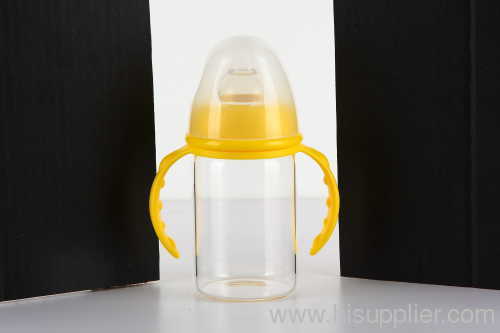 baby bottle with straight&wide neck