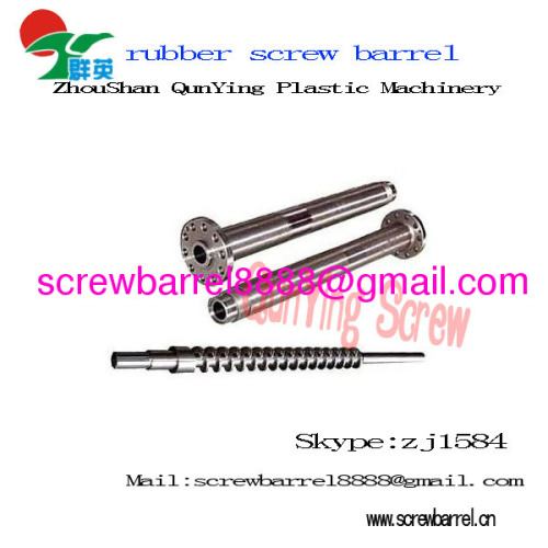 bimetallic extruder rubber screw barrel