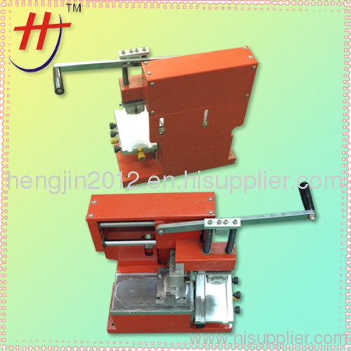 Hengjin sealed ink cup manual pad printing machine small pad printer hand pad printing machine