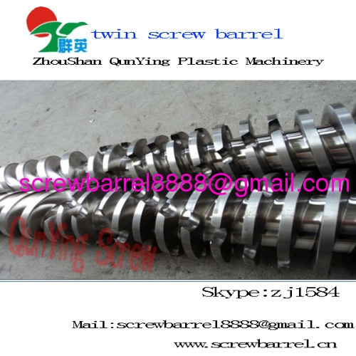twin bimetallic screw barrel