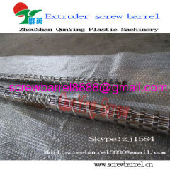 Extruder screw barrel plastic extruder barrel and screw