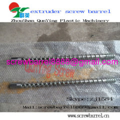 Single screw barrel for PVC PP LDPE HDPE extrusion