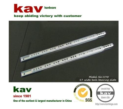 2-fold ball bearing common drawer slides