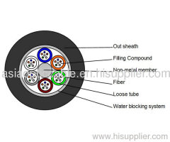 Dielectric Loose Tube Cable GYFTY