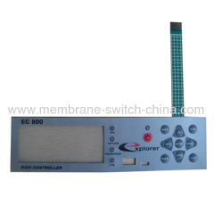 shielding membrane switch production