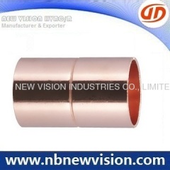 Copper Coupling with Rolled Stop